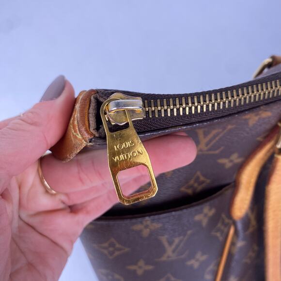 Louis Vuitton Monogram Totally MM Tote Bag Brown - Picture 5 of 8